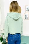 138891 138891-kapsonlu Crop Sweatshırt